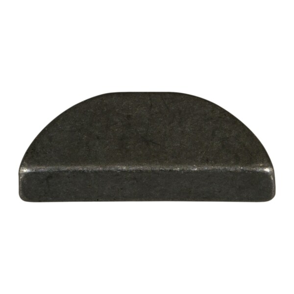 Midwest Fastener Woodruff Key, 5/32 x 5/4 in Key Size, 1010 SAE Number, Steel Zinc, 14 PK 60927 - main